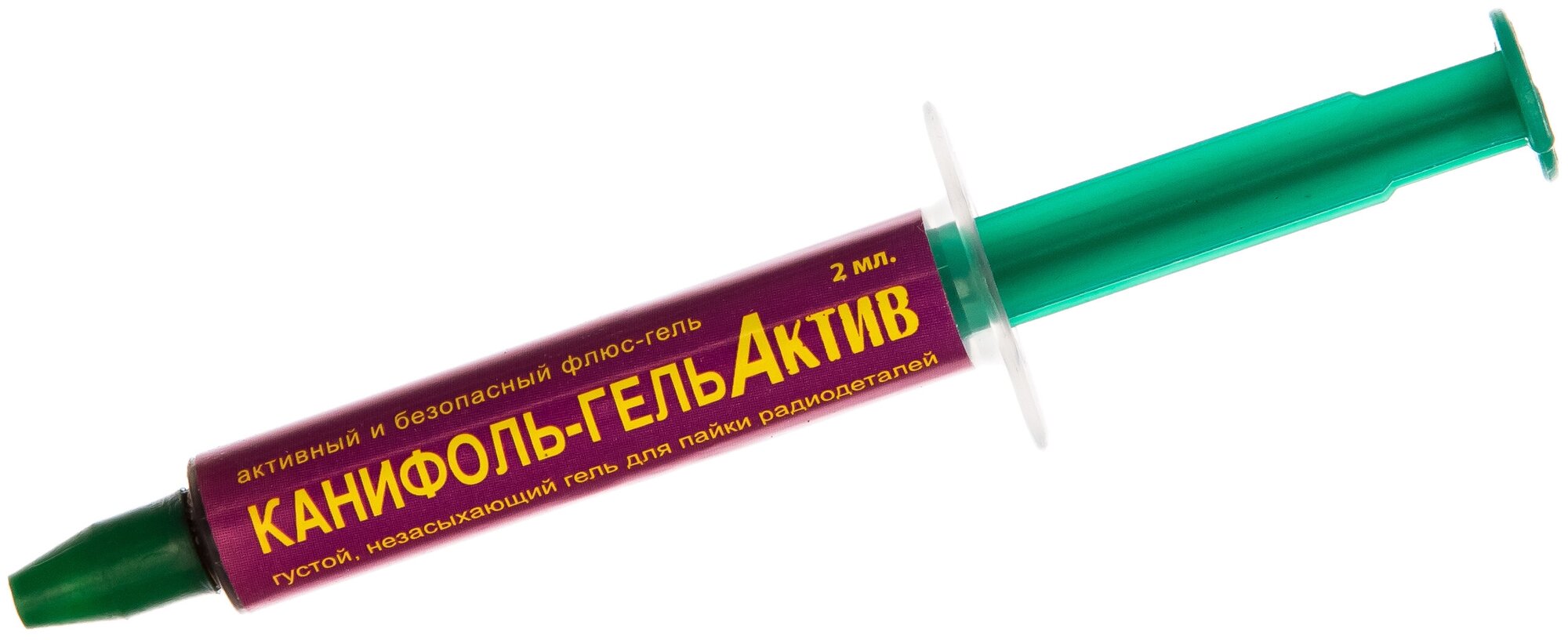 Канифоль-гель Актив (шприц 2 мл) Connector КА-AKSHP 15869982