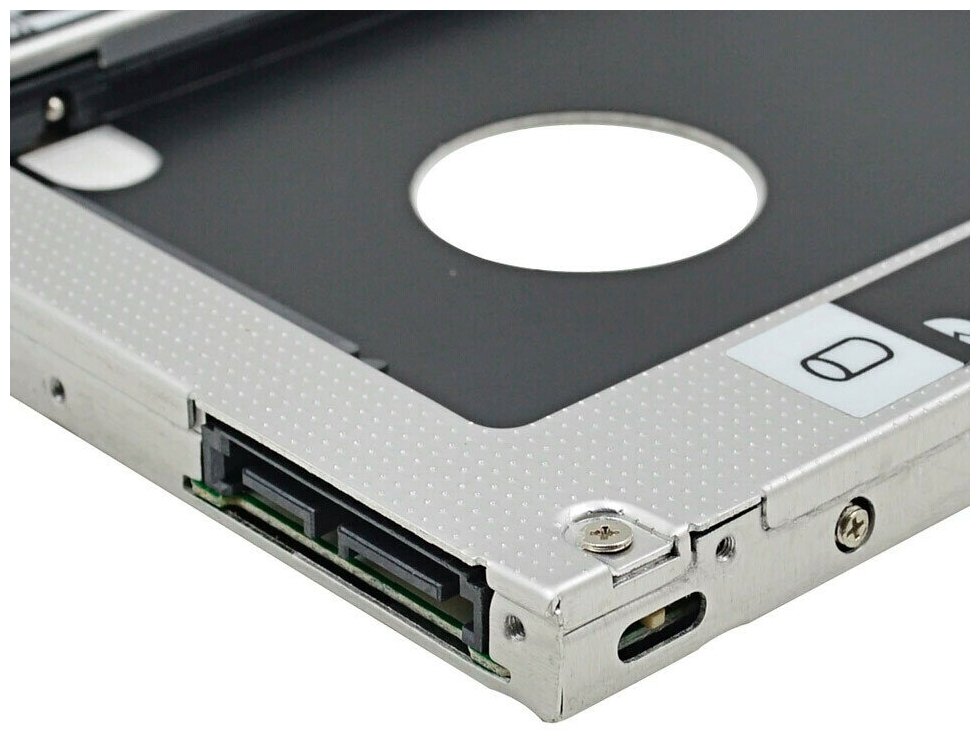 Переходник для SSD-HDD Orient UHD-2SC12 Optibay шасси 25 SATA в отсек 12 оптического привода ноутбука
