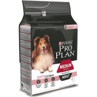 Pro Plan Medium Adult Sensitive Skin для взрослых собак средних пород Лосось, 3 кг.