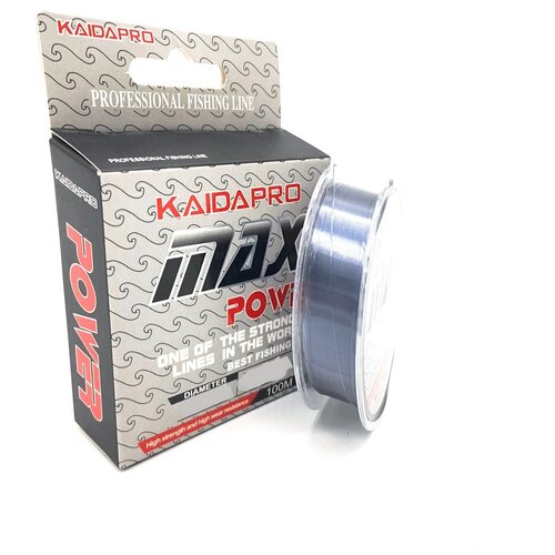 Леска KAIDA MAX POWER 100м 0,16мм 2.12кг 4.66lb