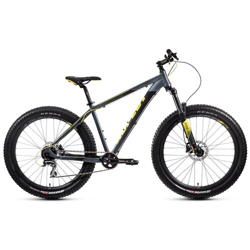 Фэтбайк Aspect Force 2021 серебристыйжелтый 18 требует финальной сборки 6338000₽