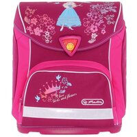 Herlitz Ранец Sporti Flower Princess, розовый