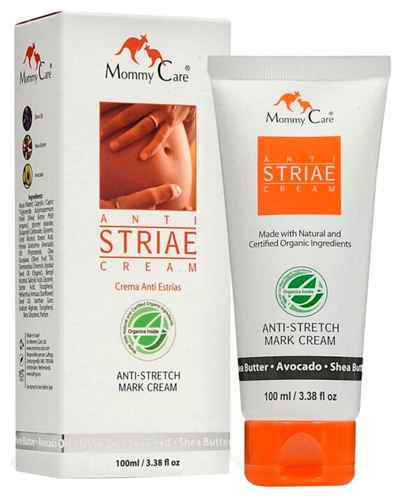 Крем Mommy Care, против растяжек (стрий) Anti Striae Stretch Marks Prevention Cream, 100 мл Mommy Care Ltd - фото №2