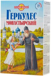 Русский Продукт Геркулес Монастырский хлопья овсяные, 500 г, 1 уп.