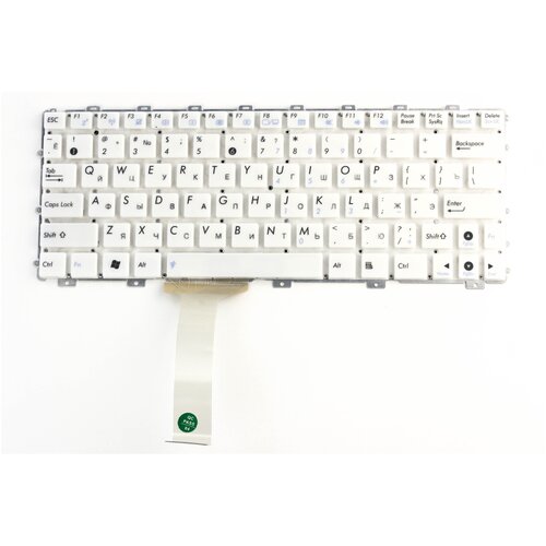 Клавиатура для Asus Eee PC 1015 1011 X101 X101C Белая p/n: EJ1, AEEJ1700210, V103646GS1 RU клавиатура для ноутбука asus 04goa291kru00 2