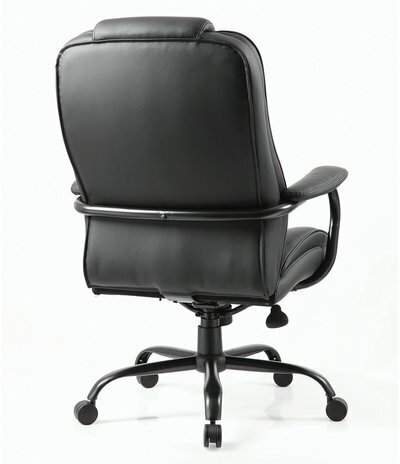 Кресло офисное BRABIX PREMIUM "Heavy Duty HD-002", усиленное, нагрузка до 200 кг, экокожа, 531829