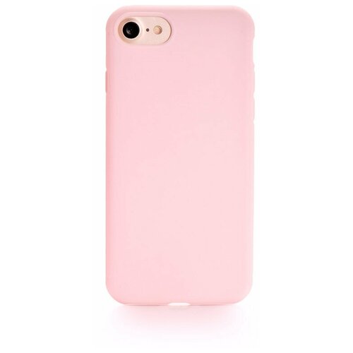 фото Чехол накладка iphone se(2020)/7/8 4.7" gurdini soft lux (6) нежно-розовый