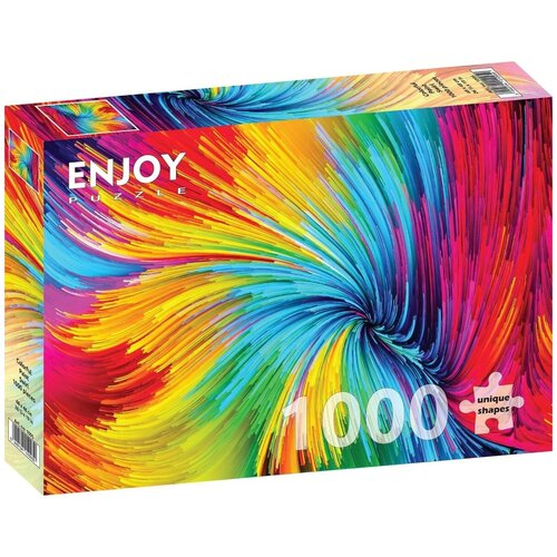 пазл enjoy 1000 деталей красочный вихрь красок Пазл Enjoy 1000 деталей: Красочный вихрь красок