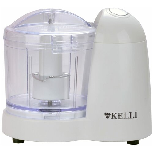 Измельчитель Kelli KL-5079, 1050 Вт, белый блендер ручной погружной kelli kl 5026 1200 вт