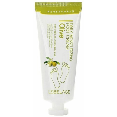 Lebelage Крем для ног увлажняющий с экстрактом оливы / Daily Moisturizing Oilve Foot Cream, 100 мл