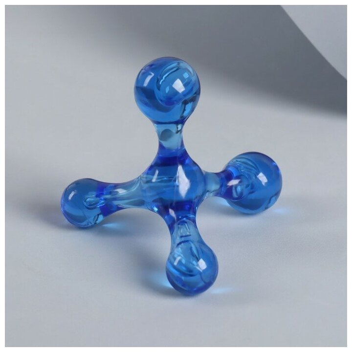 Массажёр «Молекула», универсальный, 10 × 10 см, цвет микс, 2 штуки