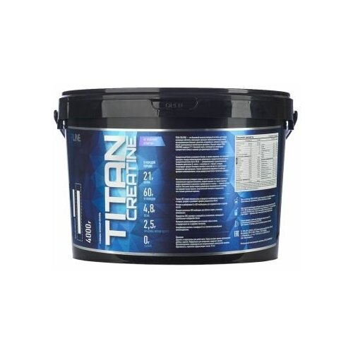 фото Гейнер титан креатинrline titan creatine, 4000 г., шоколад rlinesportnutrition