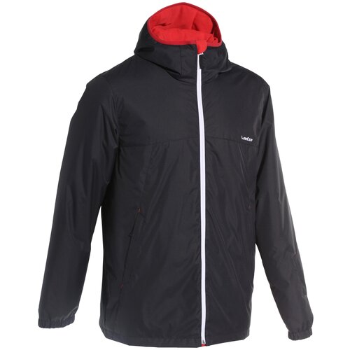 фото Куртка лыжная мужская черная 100, размер: s, цвет: черный/рубиновый wedze х декатлон decathlon