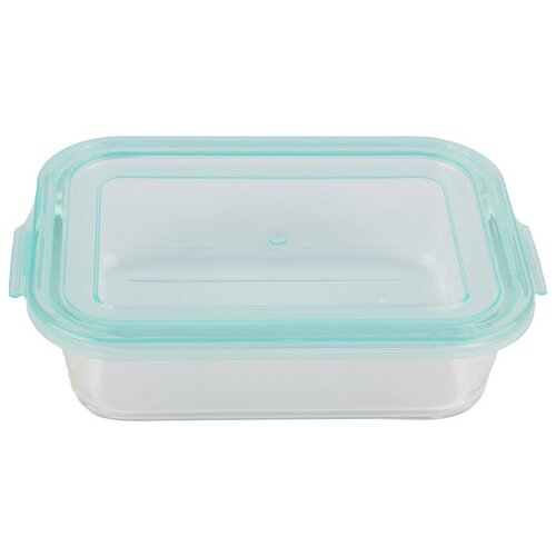 Контейнер из жаропрочного стекла на1000 мл с крышкой из пластика температурный режим -40 до +300С