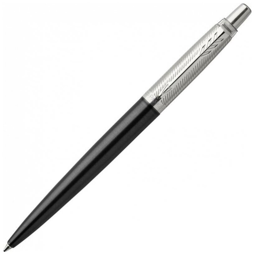 Шариковая ручка Parker Jotter Premium K176, Tower Grey Diagonal CT 1953194