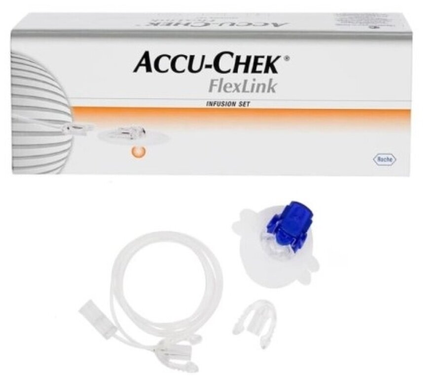 Инфузионный набор Акку-Чек Флекс-Линк 6/60 (Accu-Chek FlexLink) - 1 шт / Инфузионная система Акку-Чек