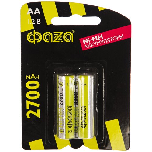 Аккумулятор ФАZА размера AA 2700мАч Ni-MH BL-2 5003002 16091630