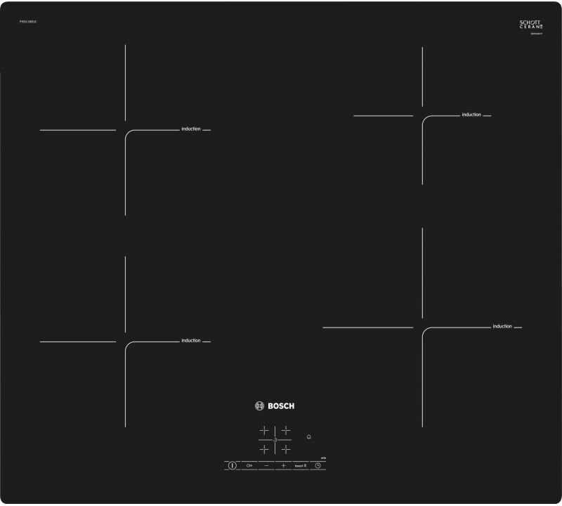 Варочная индукционная панель Bosch PIE611BB1E
