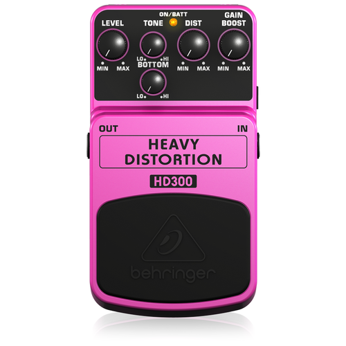 heavy electronics el oso bass distortion эффект для бас гитары дисторшн BEHRINGER педаль эффектов HD300 1 шт.