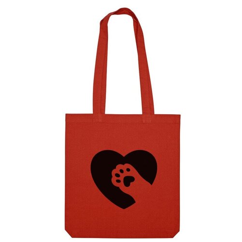 фото Сумка шоппер us basic, красный