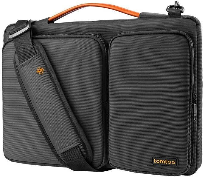 Сумка Tomtoc Laptop Shoulder Bag A42 для ноутбуков 13.5'' (для Macbook Pro 14"), черная