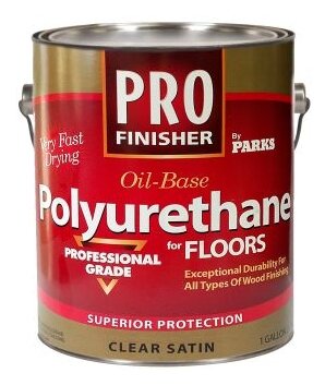 PRO Finisher Oil Base Polyurethane Профессиональный полиуретановый лак для пола (матовый, 3,78 л)