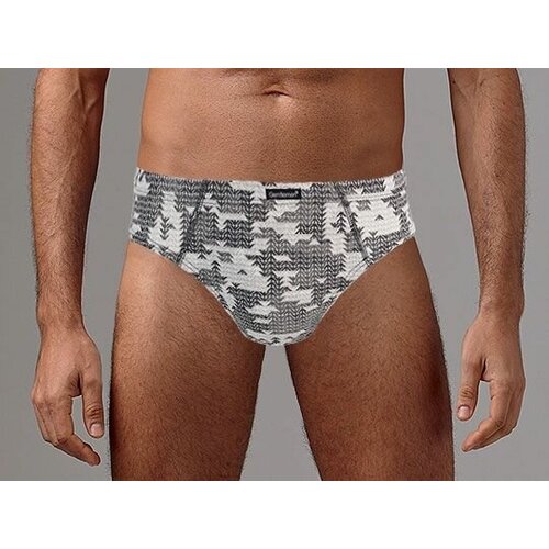 фото Трусы слипы gentlemen, размер m, серый