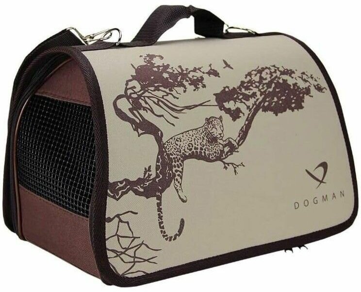 Легкая, вентилируемая сумка переноска для кошек и собак DOGMAN
