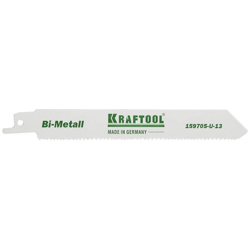 фото Пильное полотно для сабельной пилы kraftool 159705-u-13