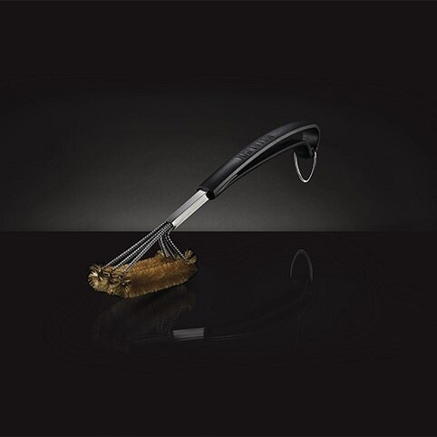 Щетка трехрядная для чистки решеток гриля с латунным ворсом Napoleon - фотография № 4