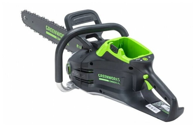 Пила цепная аккум. GREENWORKS GD82CS51 (82V, 51 см, бесщеточная, без аккум и ЗУ) - фотография № 2