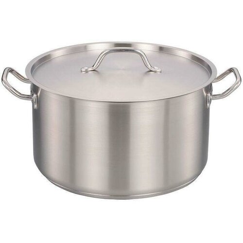 Кастрюля INDOKOR PROFESSIONAL нерж. сталь 9,0Л, 24Х20СМ с крышкой ZX-HC-24009