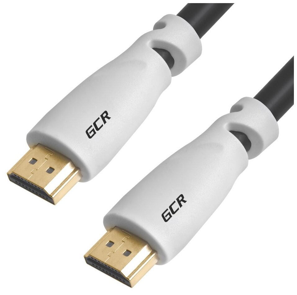 Greenconnect Кабель Premium 10.0m HDMI версия 2.0, HDR Ultra HD 4K60 Hz/ 5K30Hz, 3D, Ethernet 18.0 Гбит/с, OD8.0mm, 28/26 AWG, черный, GCR-HM312-10.0m Greenconnect HDMI (m) - HDMI (m) 10м (GCR-HM312-1 - фото №2