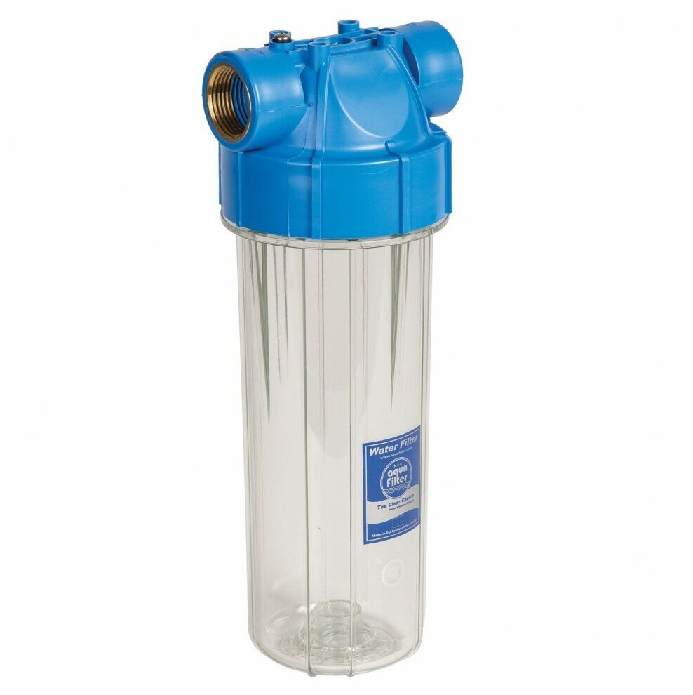 Магистральный фильтр для холодной воды Aquafilter 10SL 1/2'' FHPR12-HP1 545 - фотография № 1