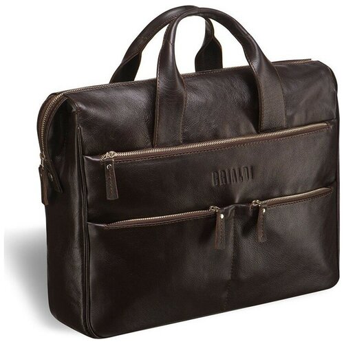 фото Деловая сумка brialdi manchester brown коричневый