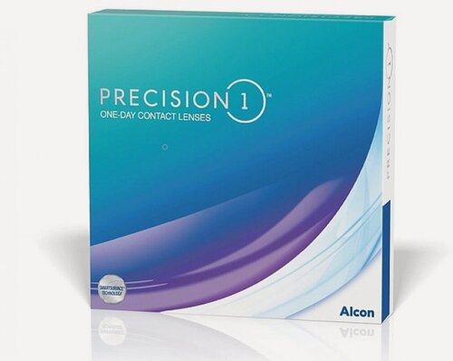 Изображение товара Однодневные контактные линзы Alcon Precision1 (90 линз) -1.50 R 8.3