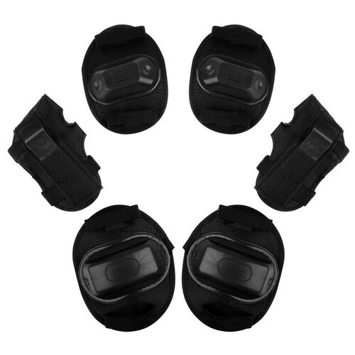 фото Защита роликовая, размер s, цвет черный 4628889 onlitop