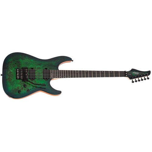 Электрогитара Schecter C-6 Pro FR aqua burst