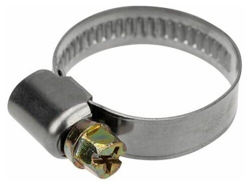 Хомут Rexant 07-0620 кабельная стальная червячная 20-32 мм, упаковка 50 шт.
