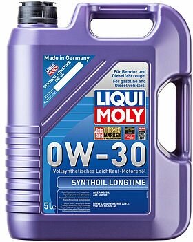 8977 LIQUI MOLY Synthoil Longtime 0W-30 - 5 л. - Моторное масло