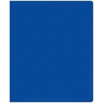 Папка на 2-х кольцах Buro -ECB0430/2RBLUE A4 пластик 0.5мм синий - изображение