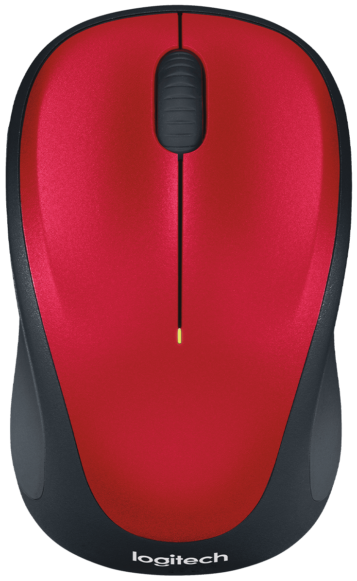 Беспроводная компактная мышь Logitech M235, серый