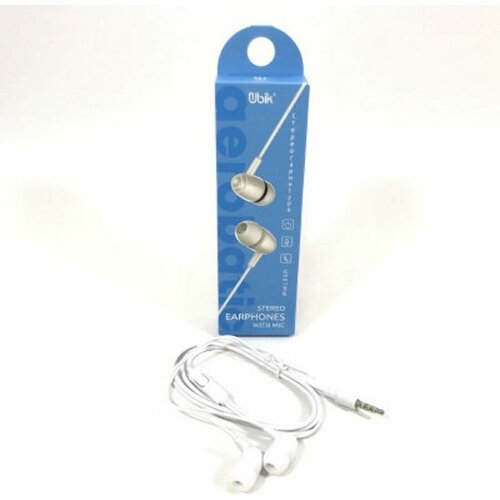 Гарнитура вакуумная UBIK белая UE07MW 30800₽