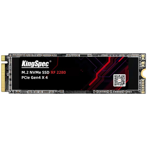 Накопитель KINGSPEC SSD M.2 XF 256GB PCIe 4.0 x4 3D NAND (XF-256)