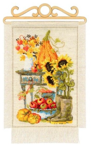 Набор для вышивания Риолис 1657 Дача. Осень 20*30 см