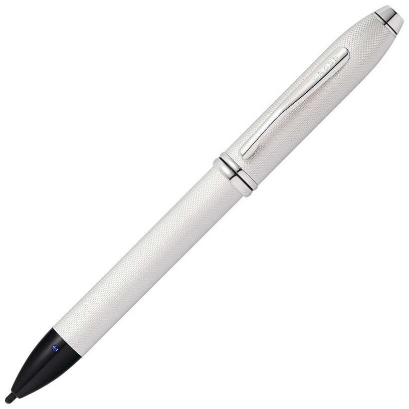 Ручка-стилус Cross Townsend E-Stylus с электронным кончиком, латунь/платина с алмазной гравировкой, цвет платиновый (AT0049-43)