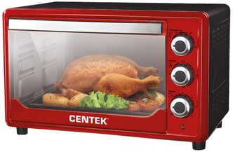 Мини-печь CENTEK CT-1530-36, red