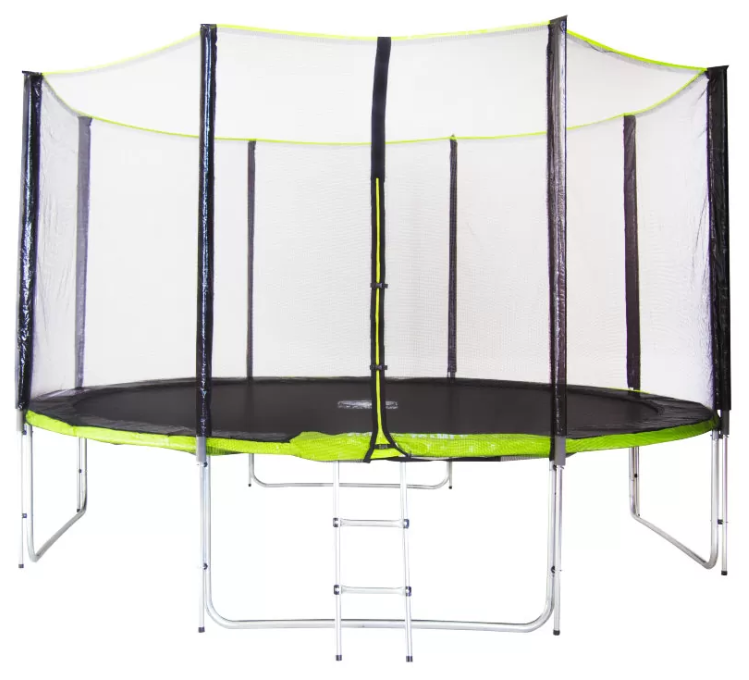 Каркасный батут Fitness Trampoline GREEN 15 FT Extreme 5 опор
