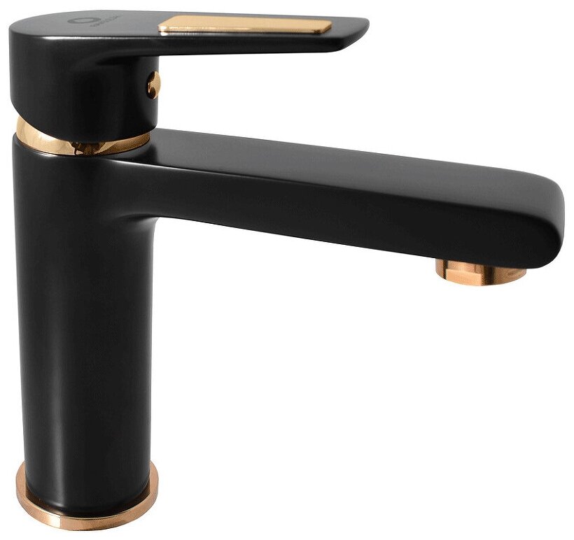 Rav Slezak Colorado Смеситель для раковины цвет черный матовый золото (CO3285CMATZ)