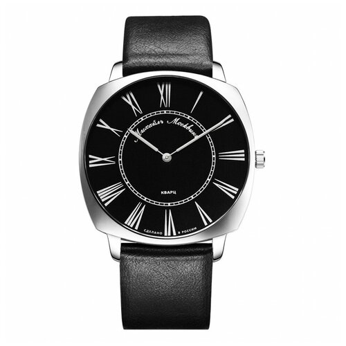 Наручные часы Mikhail Moskvin Часы Mikhail Moskvin 1314B1L2, серебряный, черный